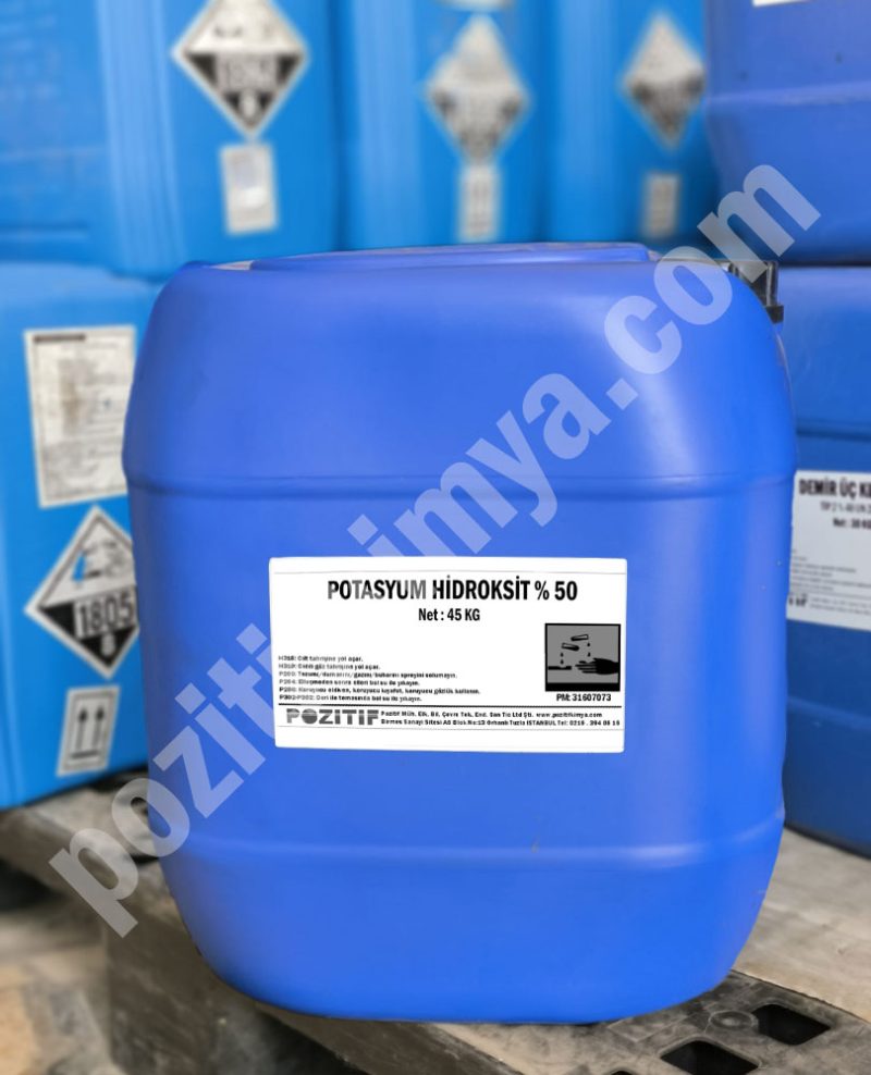 Sıvı Potasyum hidroksit (%10 - %30 - %45 - %50)